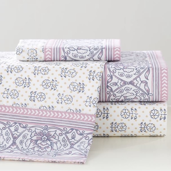 Pottery Barn Teen Metallic Muse fitted and flat sheet - SOLD ON MERCARI - Picture 5 of 7